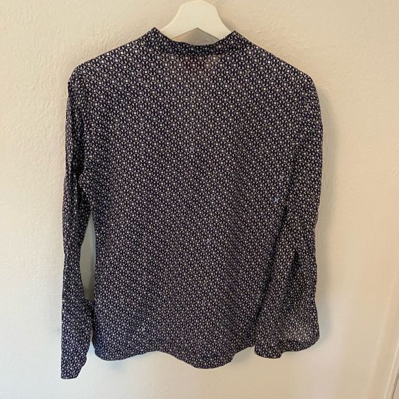 Tory Burch tunic sparkly clear sequins size 4 - Picture 6 of 8